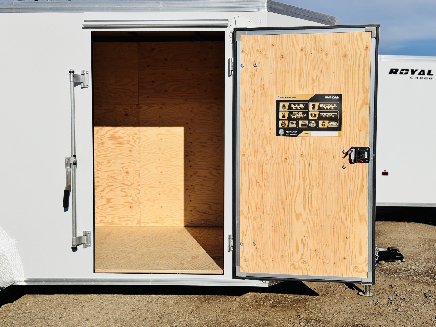 New 2026 Royal 6-12-1.5V Enclosed 3K GVWR