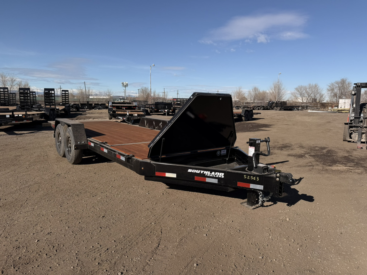 New 2026 Southland Trailers 7-HD20 Tilt Deck Equipment Hauler 16K GVWR