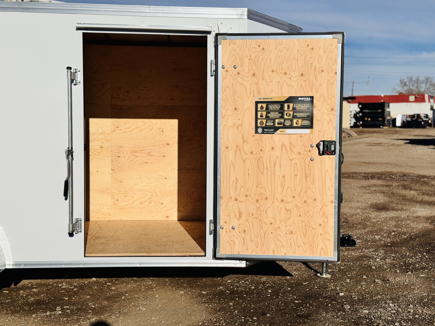 New 2026 Royal Cargo Trailers 6-12-1.5V Enclosed 3K GVWR