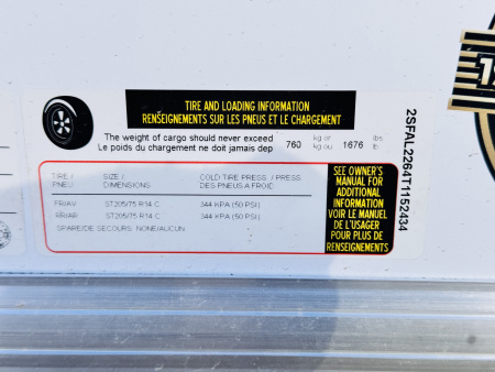 New 2026 Royal Cargo Trailers 6-12-1.5V Enclosed 3K GVWR