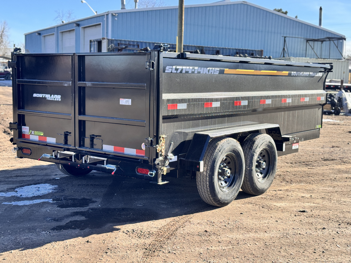 New 2026 Southland Trailers 7-14-4H Dump 7K Axles