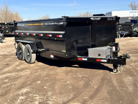 New 2026 Southland Trailers 7-14-4H Dump 7K Axles