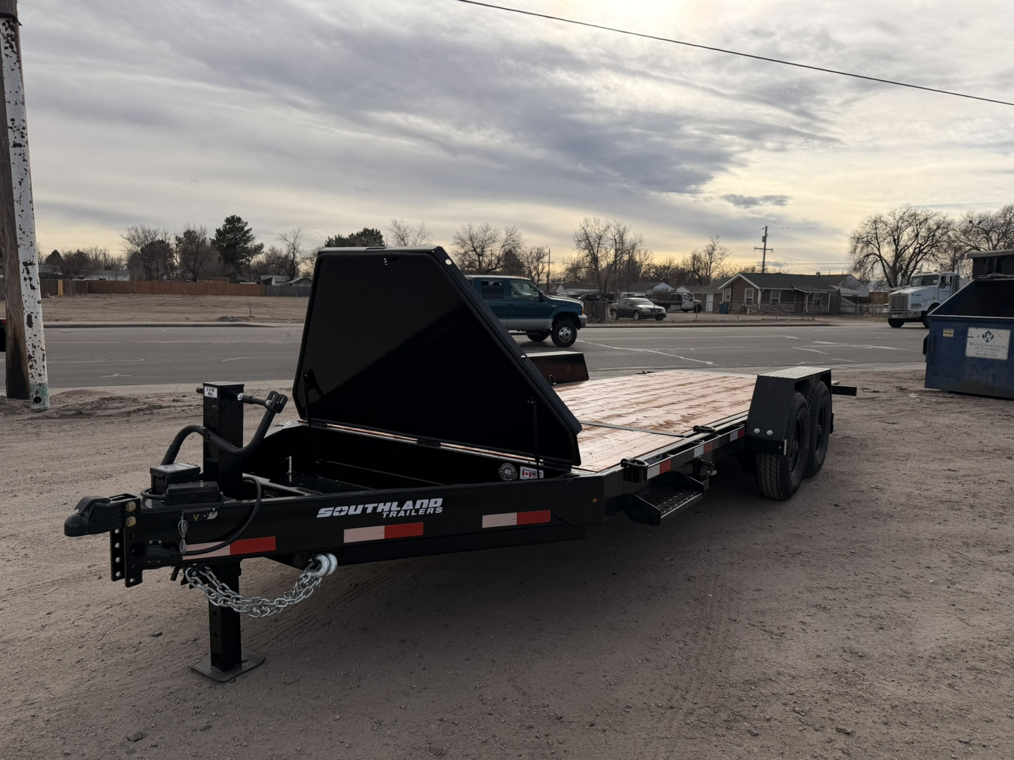 New 2026 Southland Trailers 7-HD20 Tilt Deck Equipment Hauler 16K GVWR