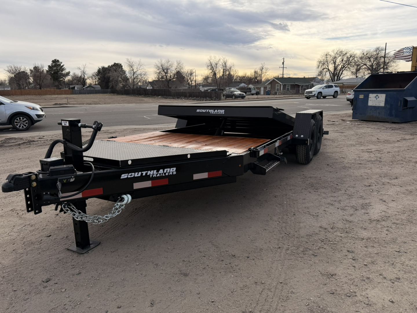 New 2026 Southland Trailers 7-HD20 Tilt Deck Equipment Hauler 16K GVWR