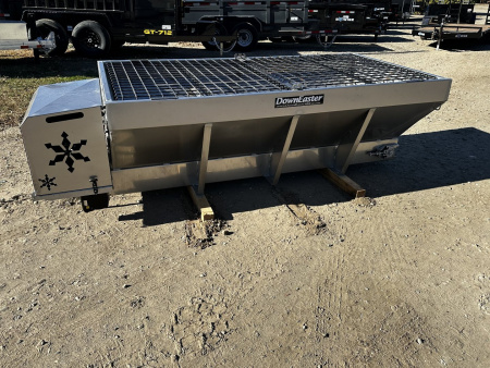 New 2026 DownEaster 8' 2yrd Briggs Salt Spreader
