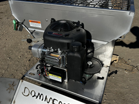 New 2026 DownEaster 8' 2yrd Briggs Salt Spreader