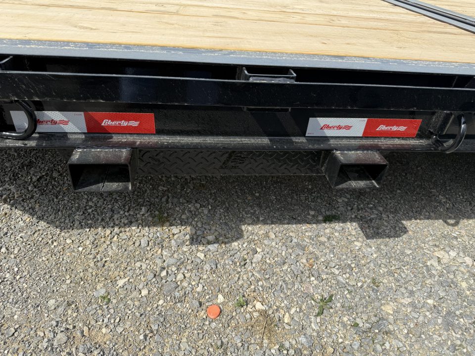 New 2026 Liberty LT Tilt Trailer 22’ FORK HOLDERS & TOOL BOX 8K AXLES 17.5K G.V.W.R.