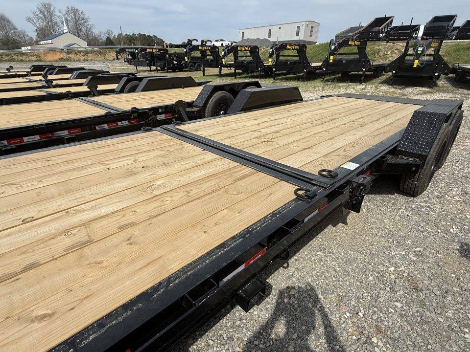 New 2026 Liberty LT Tilt Trailer 22’ FORK HOLDERS & TOOL BOX 8K AXLES 17.5K G.V.W.R.