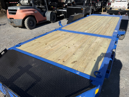 New 2026 Liberty LT Tilt Trailer 22’ FORK HOLDERS & TOOL BOX 8K AXLES 17.5K G.V.W.R.