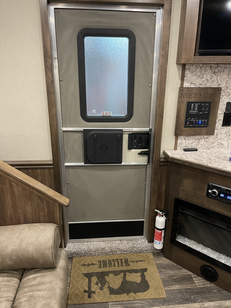 Used 2025 Merhow Trailers 8316-A RWS Horse Trailer