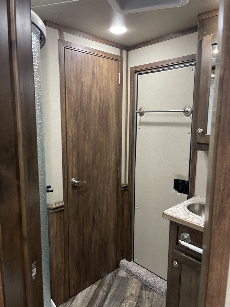 Used 2025 Merhow Trailers 8316-A RWS Horse Trailer