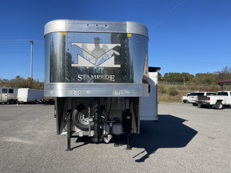 Used 2025 Merhow Trailers 8316-A RWS Horse Trailer