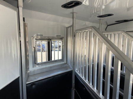 Used 2025 Merhow Trailers 8316-A RWS Horse Trailer