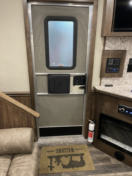 Used 2025 Merhow Trailers 8316-A RWS Horse Trailer