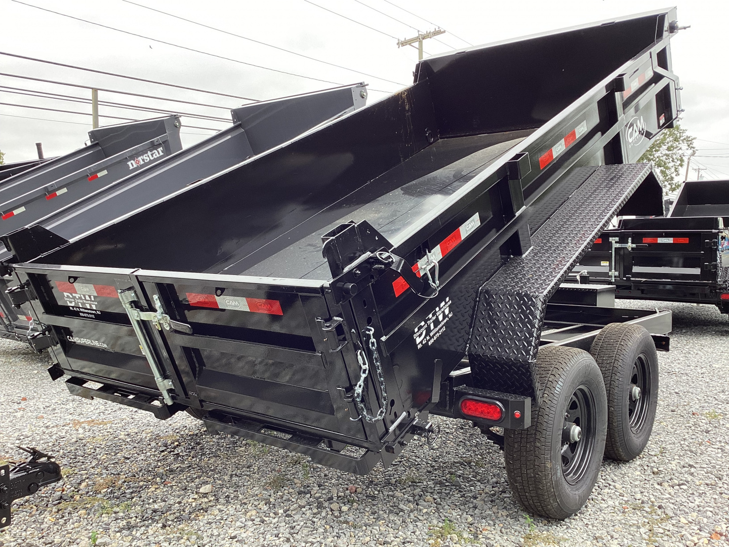 New 2026 Cam Superline 6X12TA- Dump Trailer