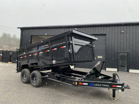 New 2026 Load Trail 7x14 Dump Trailer-HD/ 4' High Sides/ 8  I beam frame/ Tarp kit & Ramps - 14k GVW