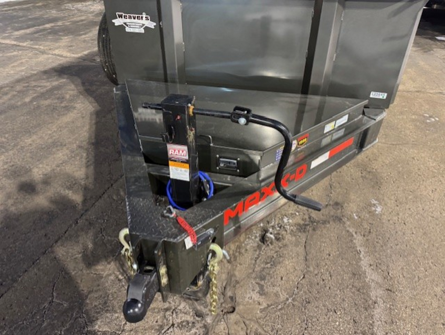 New 2026 MAXX-D DJB8314H Dump Trailer