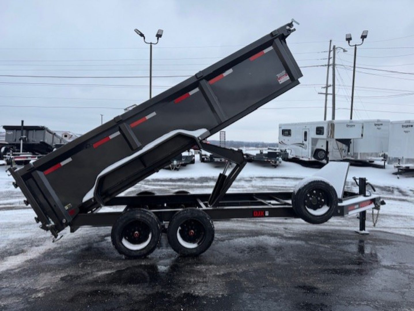 New 2026 MAXX-D DJX8316 Dump Trailer