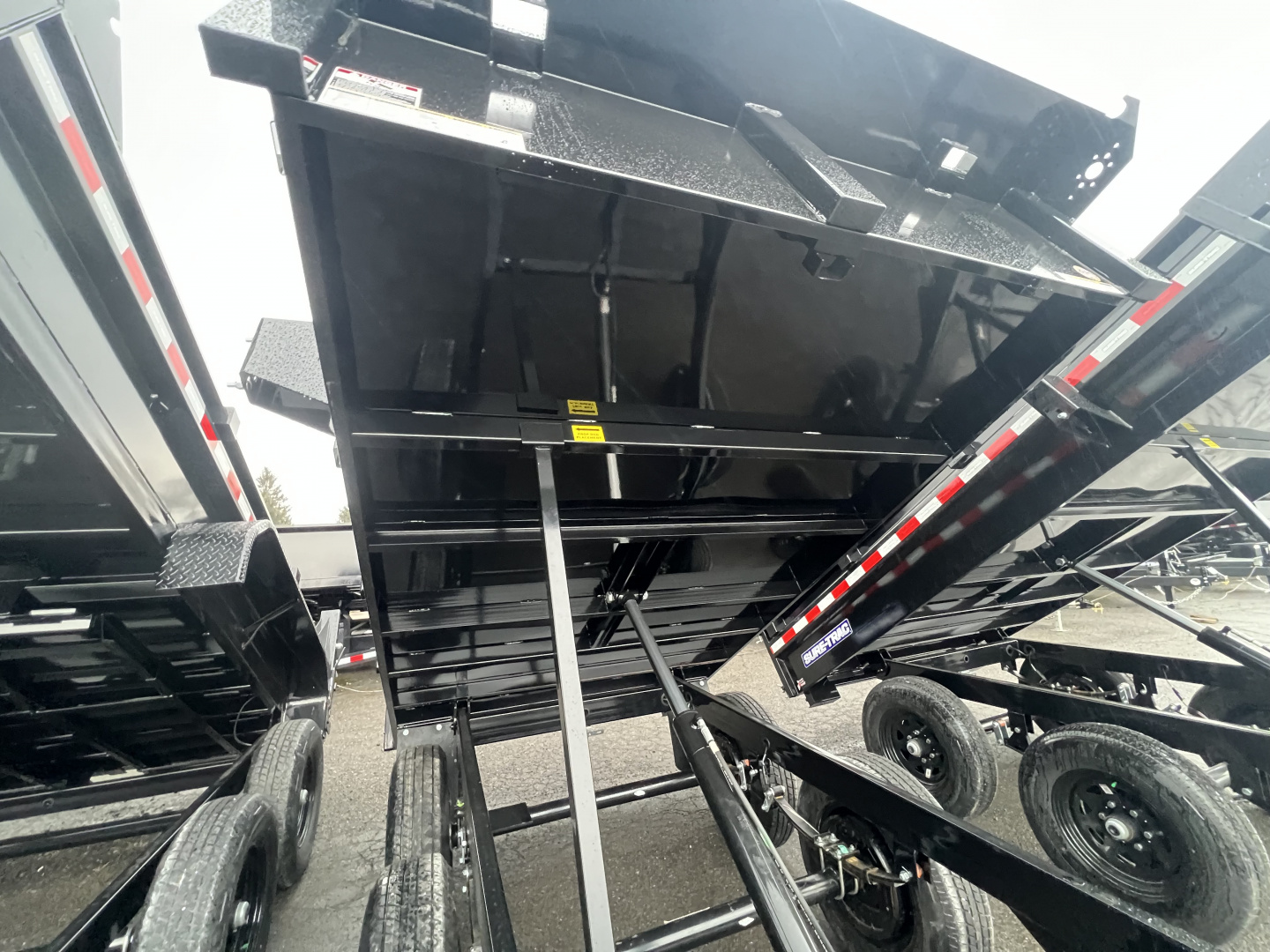 New 2026 Sure-Trac 6x10 10K Deckover Dump Trailer