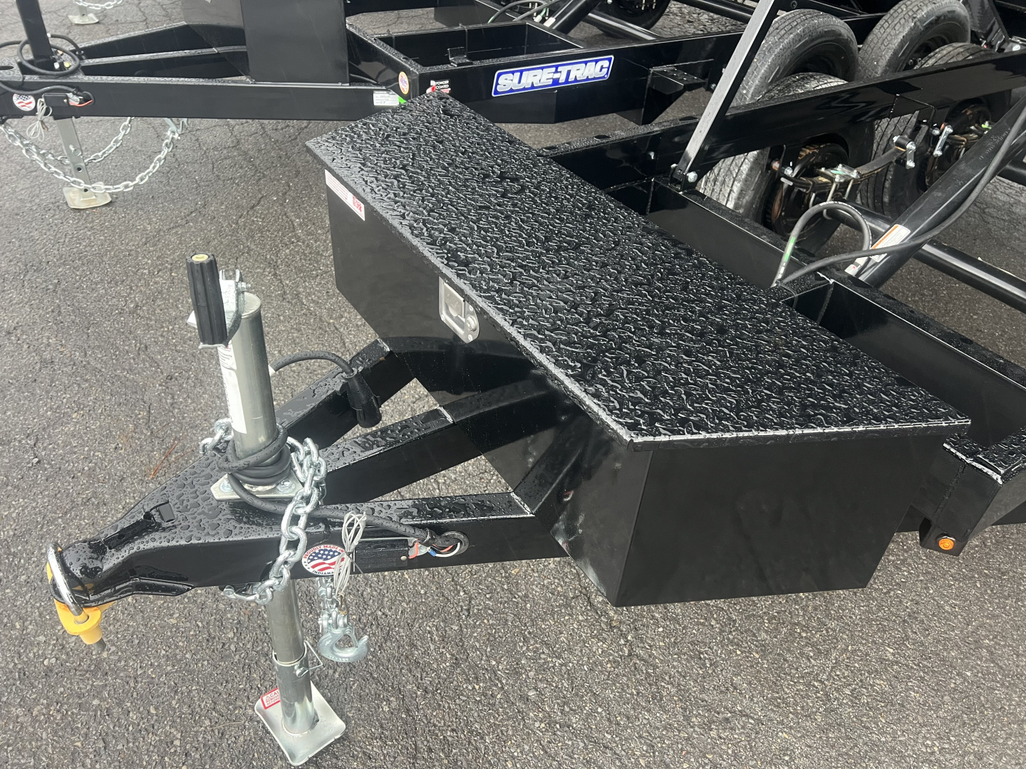 New 2026 Sure-Trac 6x10 10K Deckover Dump Trailer
