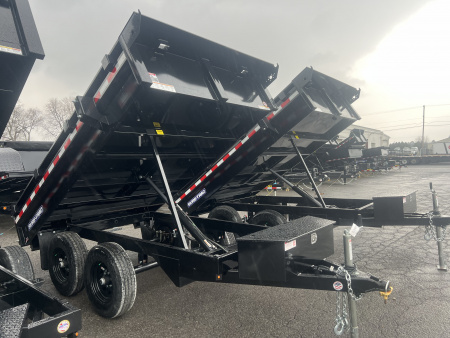 New 2026 Sure-Trac 6x10 10K Deckover Dump Trailer
