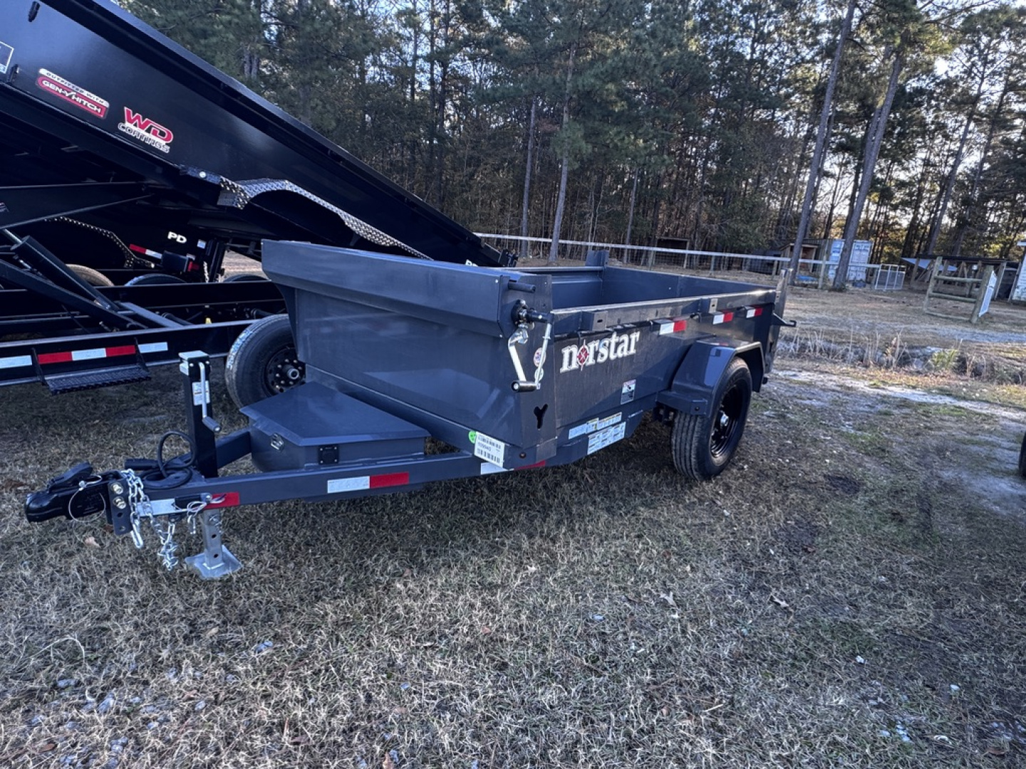 New 2026 Norstar DCB 5X10 7K SINGLE AXLE Dump Trailer
