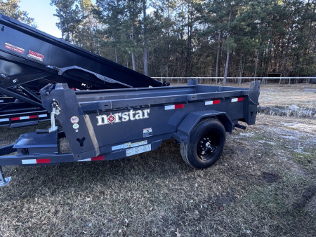 New 2026 Norstar DCB 5X10 7K SINGLE AXLE Dump Trailer