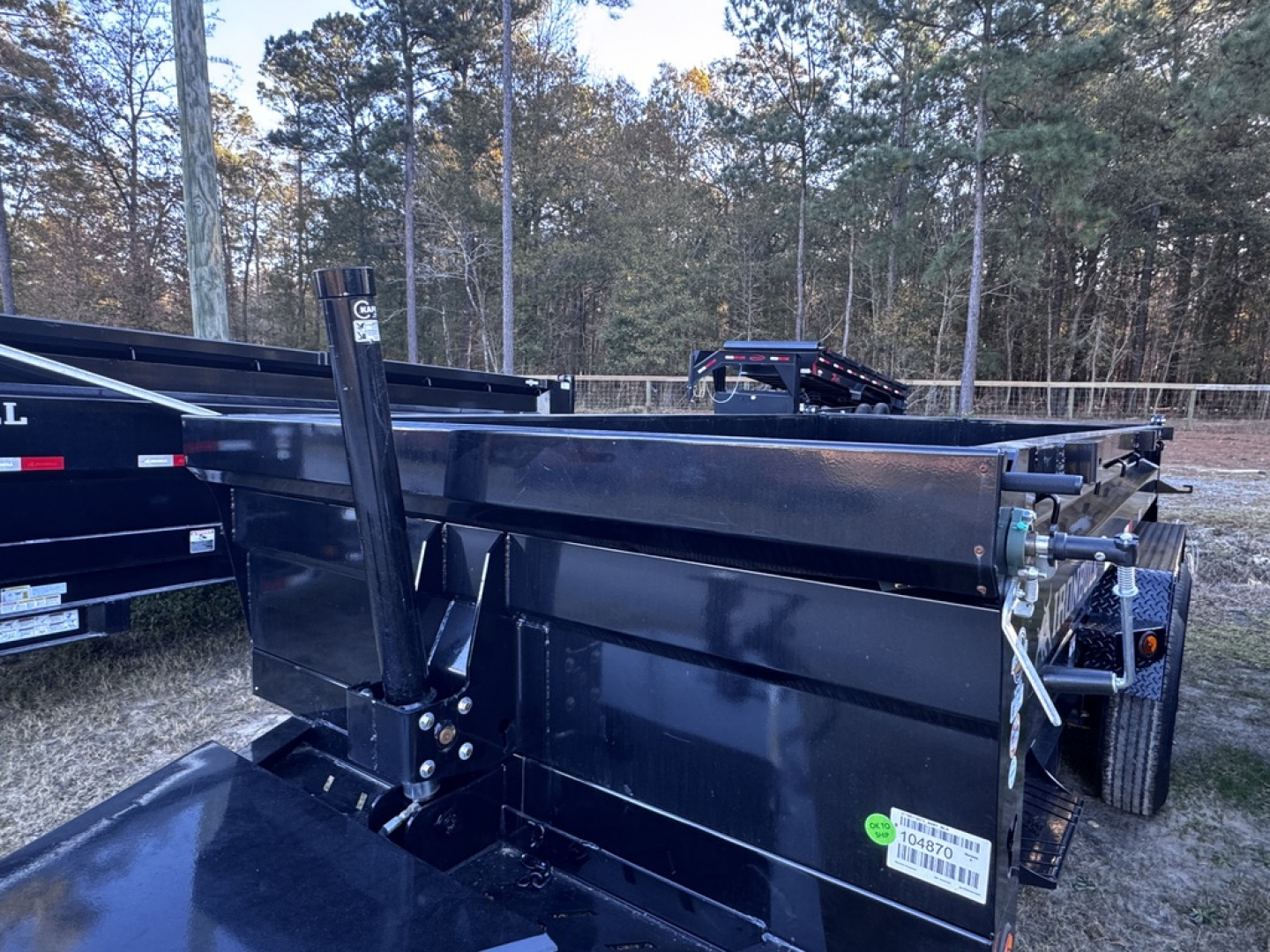 New 2026 Iron Bull 83"x14' 14K Front Telescoping Cylinder