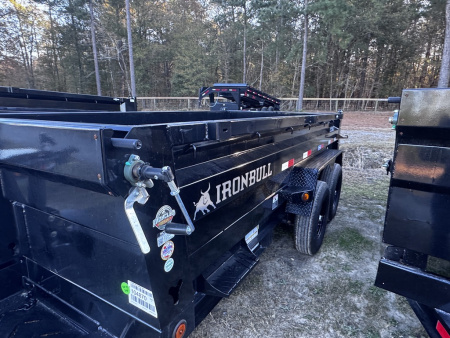 New 2026 Iron Bull 83"x14' 14K Front Telescoping Cylinder