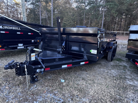 New 2026 Iron Bull 83 x14' 14K Front Telescoping Cylinder