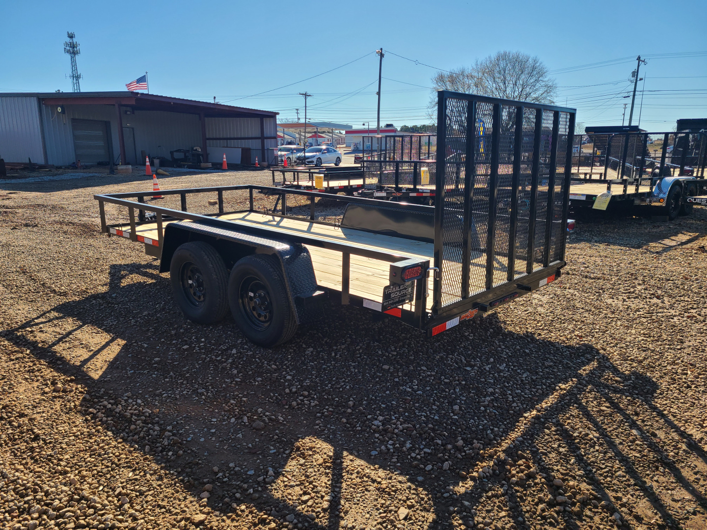 New 2026 Down 2 Earth Trailers 6.5x14 TA 7k Utility Trailer