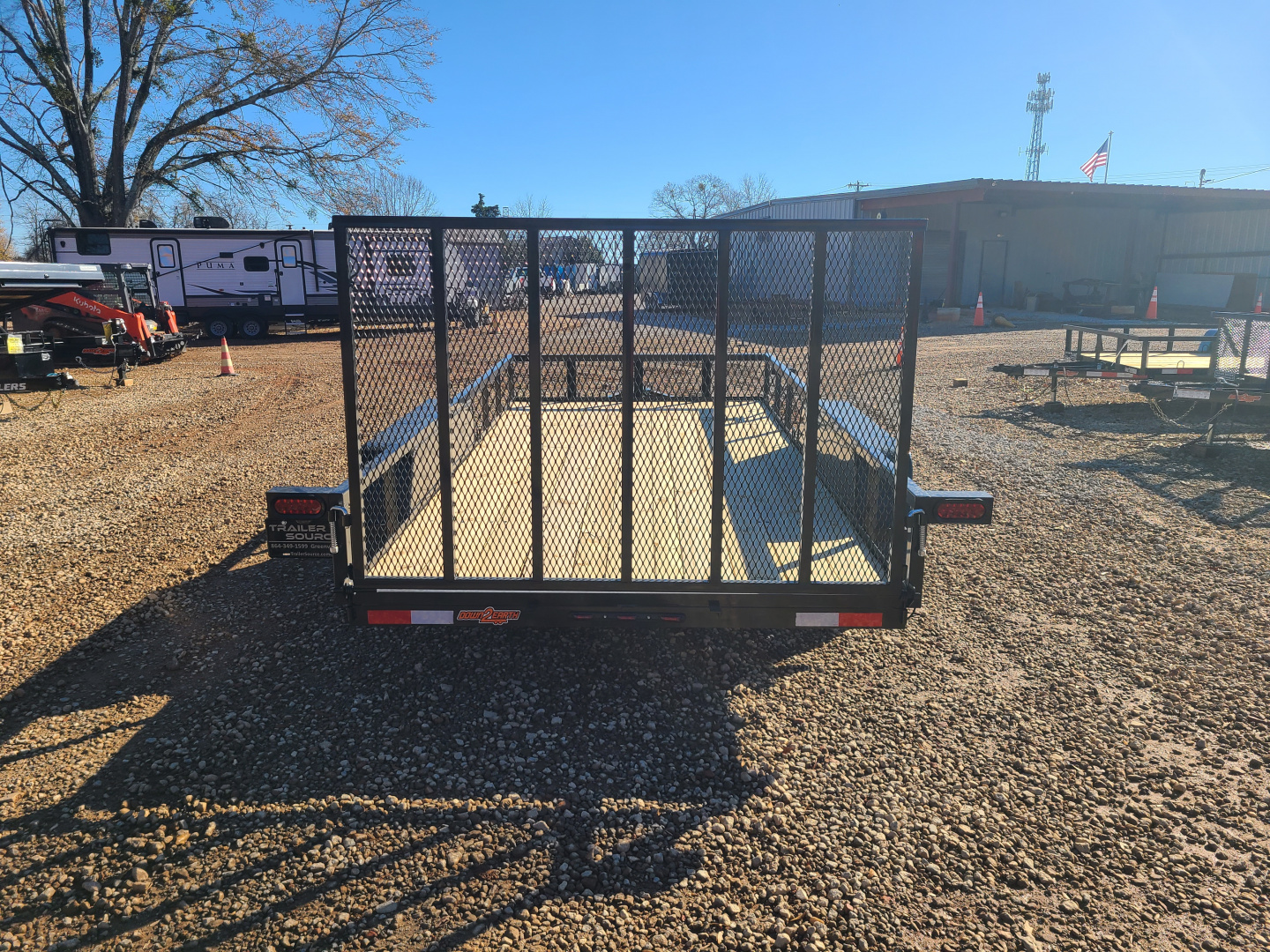 New 2026 Down 2 Earth Trailers 6.5x14 TA 7k Utility Trailer