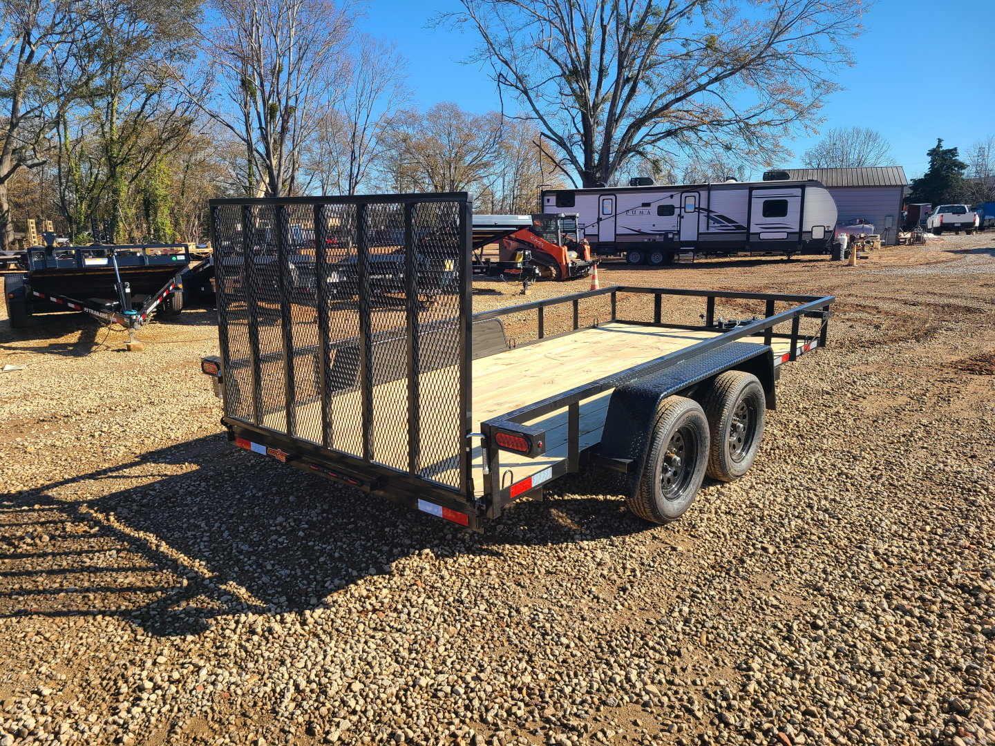 New 2026 Down 2 Earth Trailers 6.5x14 TA 7k Utility Trailer