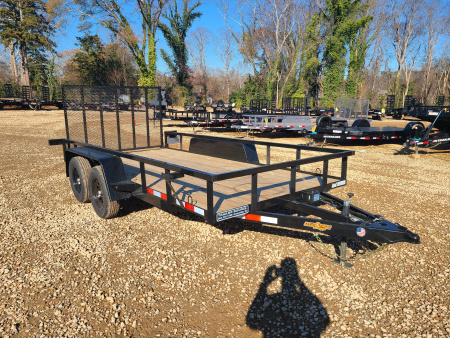 New 2026 Down 2 Earth Trailers 6.5x14 TA 7k Utility Trailer