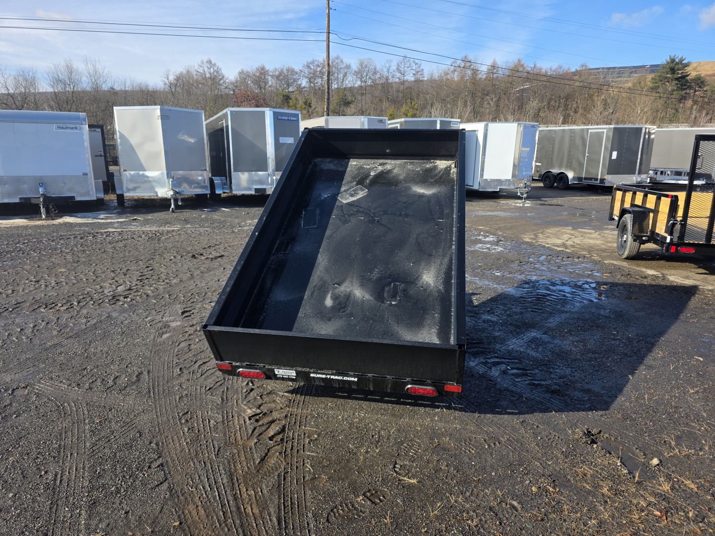 New 2026 Sure-Trac 4.5X8 HOME OWNER - RAMPS Dump Trailer