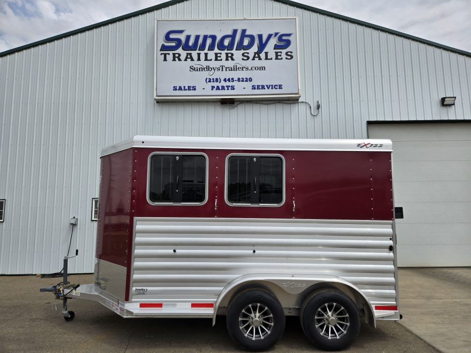 New 2026 Exiss 2 Horse XT Trailer