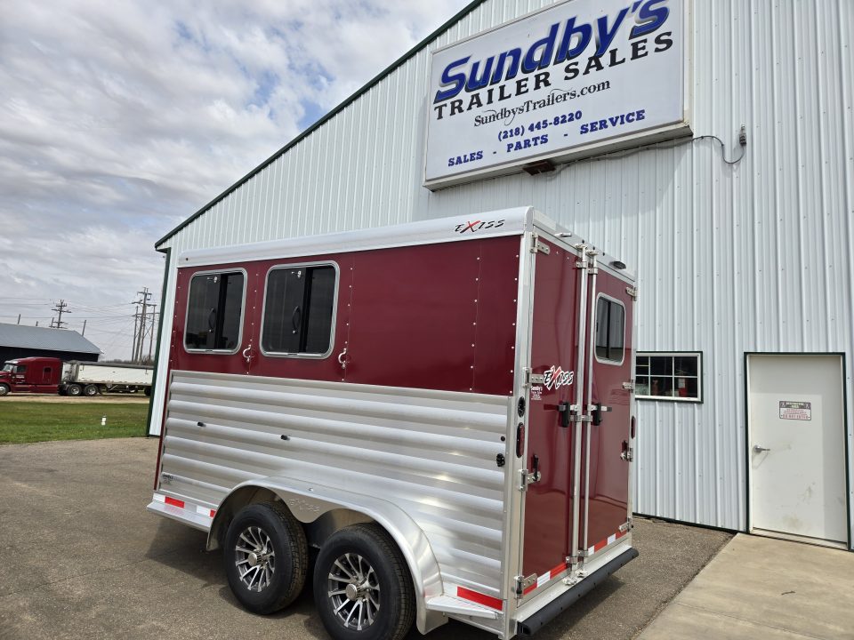 New 2026 Exiss 2 Horse XT Trailer