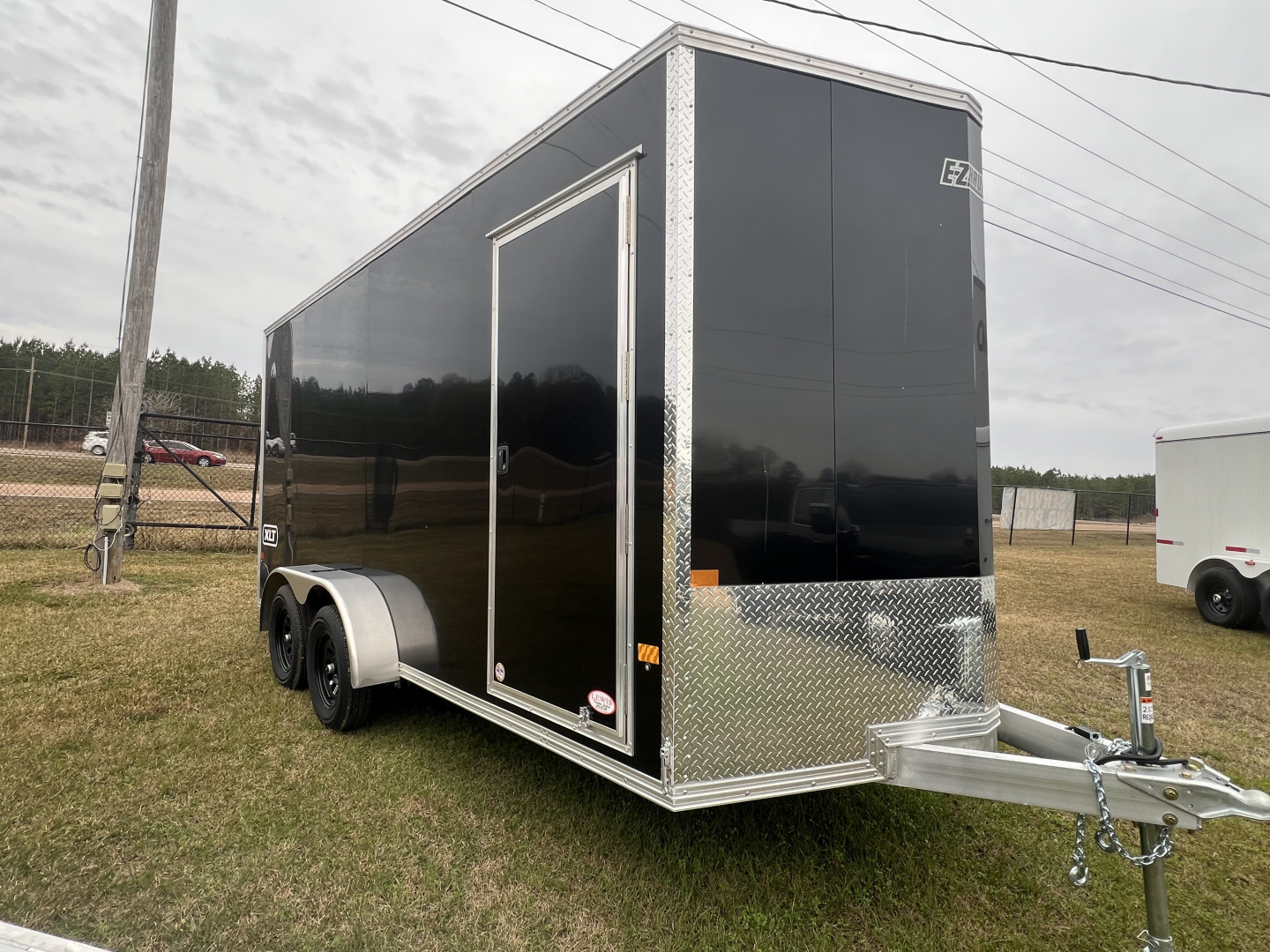 New 2026 ALCOM 7X16TA ALUMINUM Cargo / Enclosed Trailer