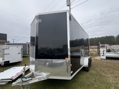 New 2026 ALCOM 7X16TA ALUMINUM Cargo / Enclosed Trailer