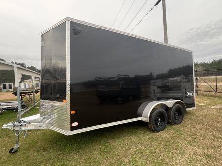 New 2026 ALCOM 7X16TA ALUMINUM Cargo / Enclosed Trailer