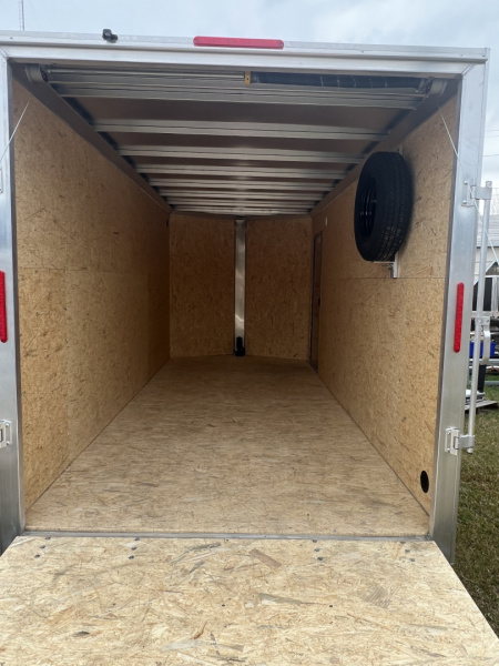 New 2026 ALCOM 7X16TA ALUMINUM Cargo / Enclosed Trailer