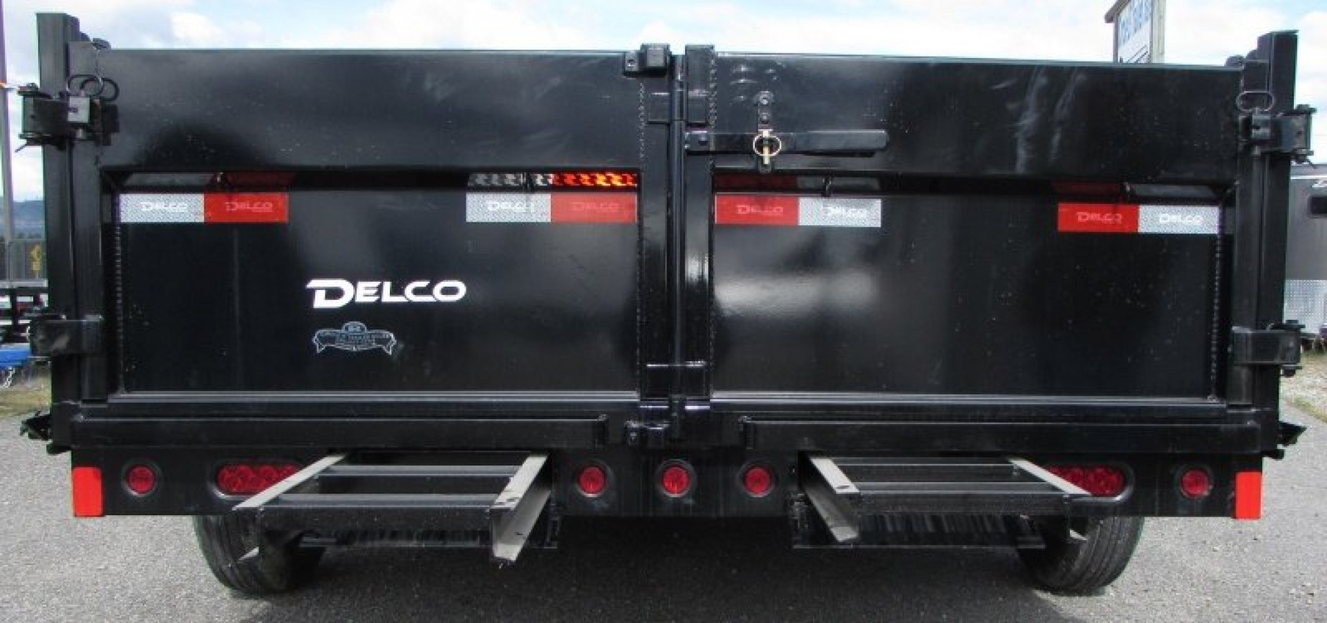 New 2025 Delco Trailers D8314A72 Dump Trailer