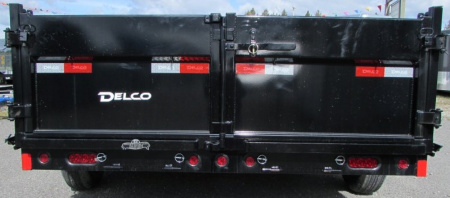 New 2025 Delco Trailers D8314A72 Dump Trailer