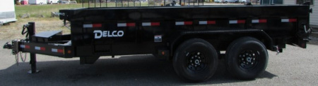 New 2025 Delco Trailers D8314A72 Dump Trailer