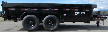New 2025 Delco Trailers D8314A72 Dump Trailer