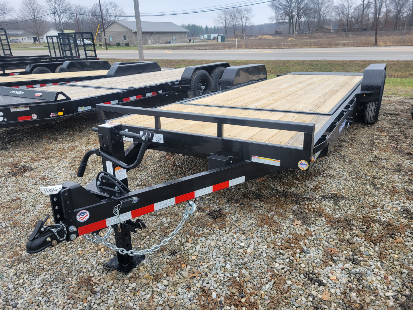 New 2026 Sure-Trac 7x18+4 Tilt Bed Equipment Trailer