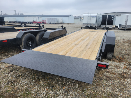 New 2026 Sure-Trac 7x18+4 Tilt Bed Equipment Trailer