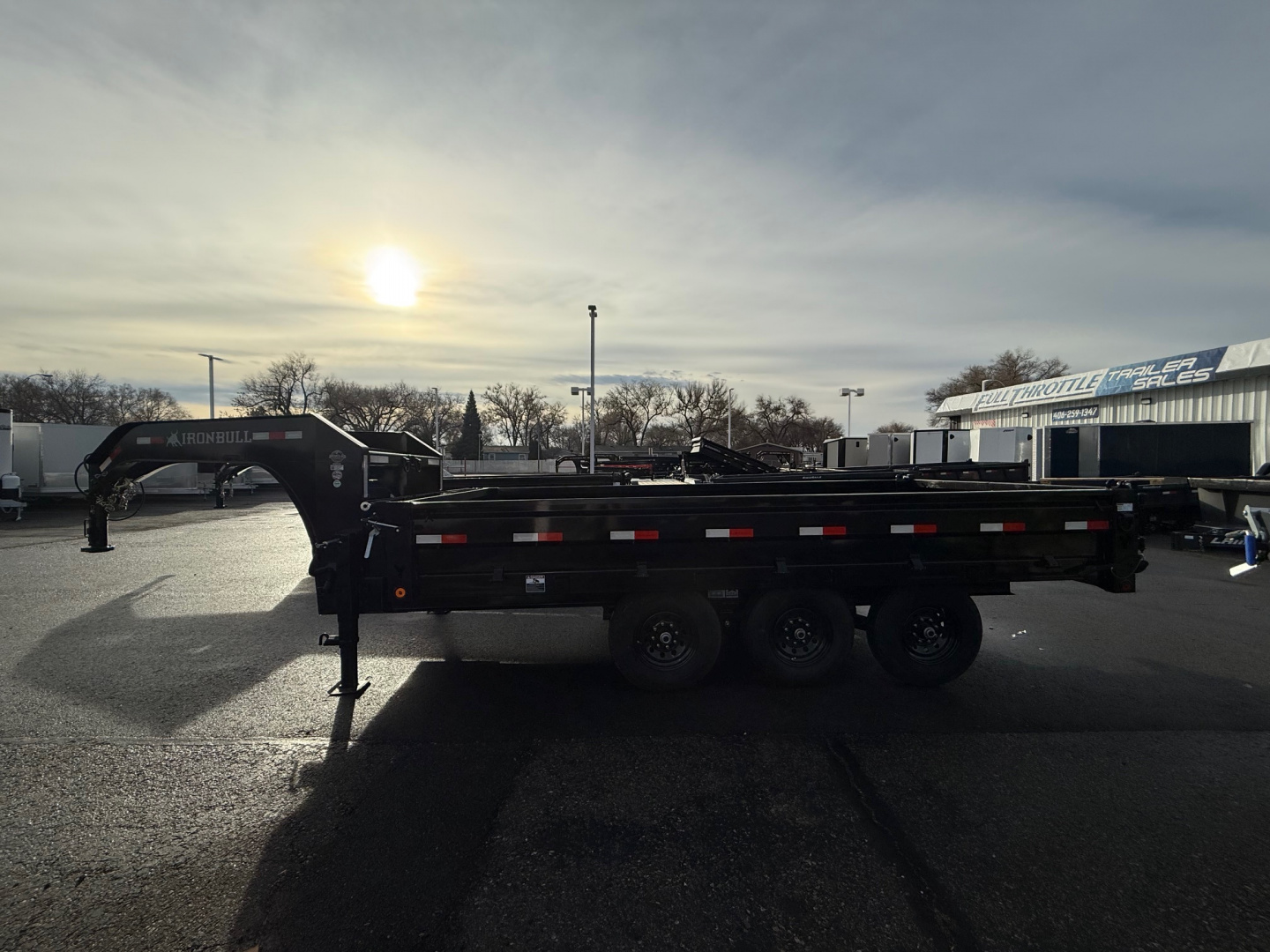 New 2026 Iron Bull 96X16 21K Dump Trailer