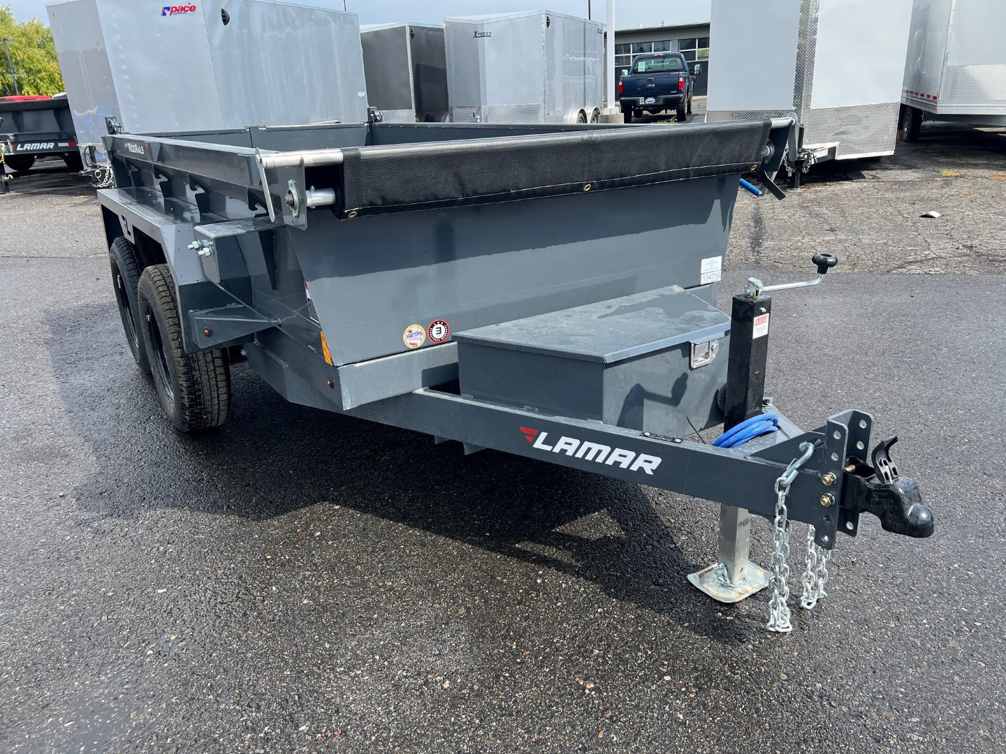 New 2026 Lamar Trailers 60X10 7K Dump Trailer