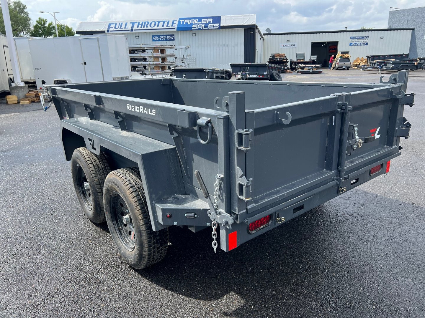 New 2026 Lamar Trailers 60X10 7K Dump Trailer